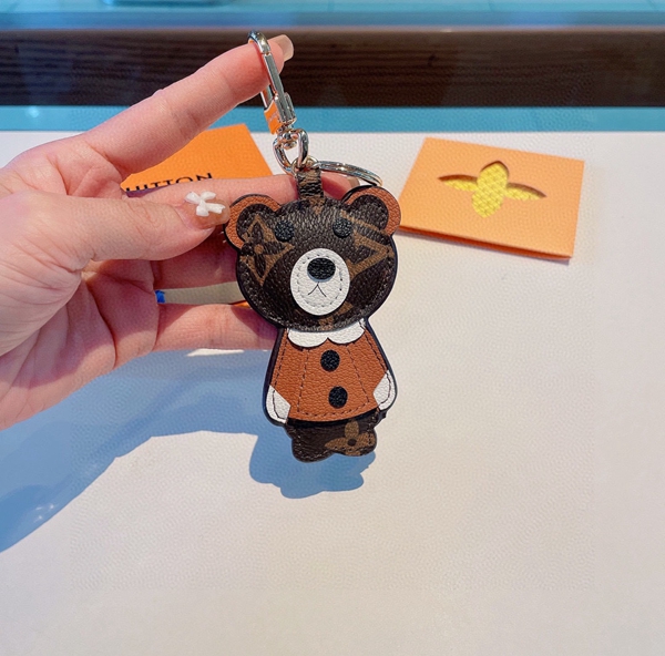 ブランドキーホルダー角部分ディテール